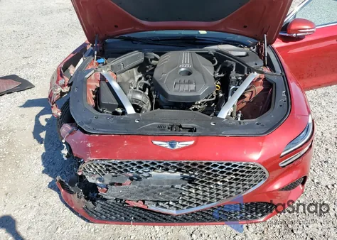 2022 Genesis G70 Base из США, поврежденный, VIN KMTG34TA5NU093715